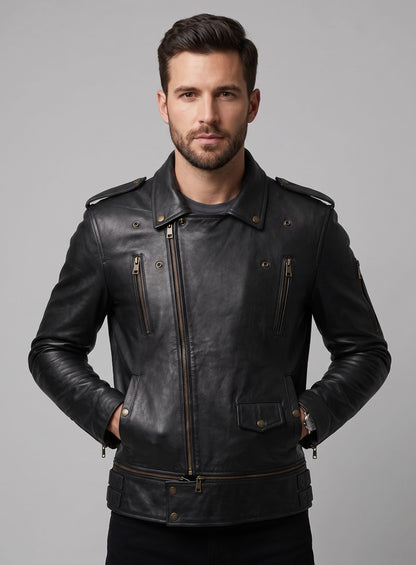 Trooper Biker Jacket