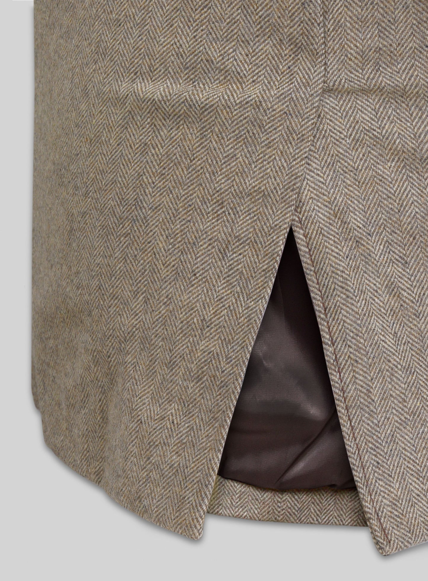 Tweed Leather Combo Blazer # 652