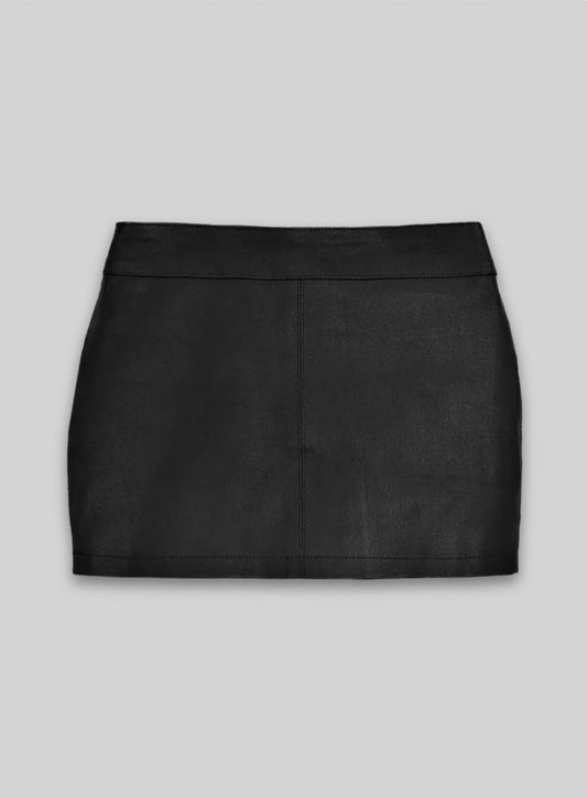 Twiggy Leather Skirt - # 128