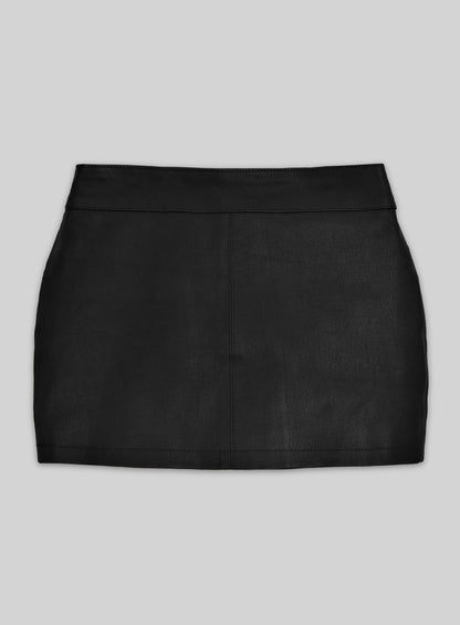 Twiggy Leather Skirt - # 128