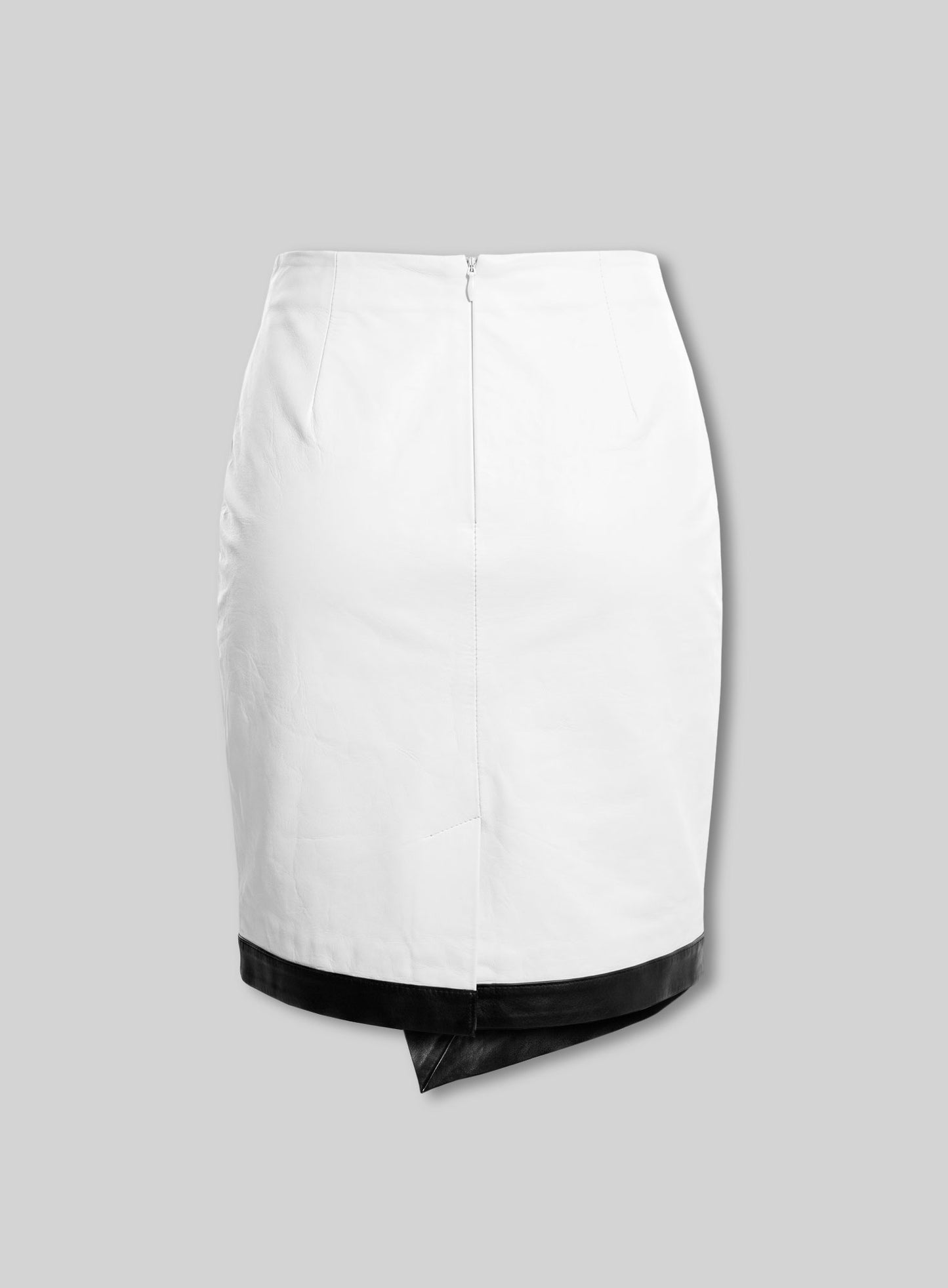 Two Toned Leather Skirt - # 149