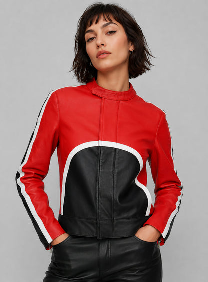 Ursula Corbero Money Heist Leather Jacket