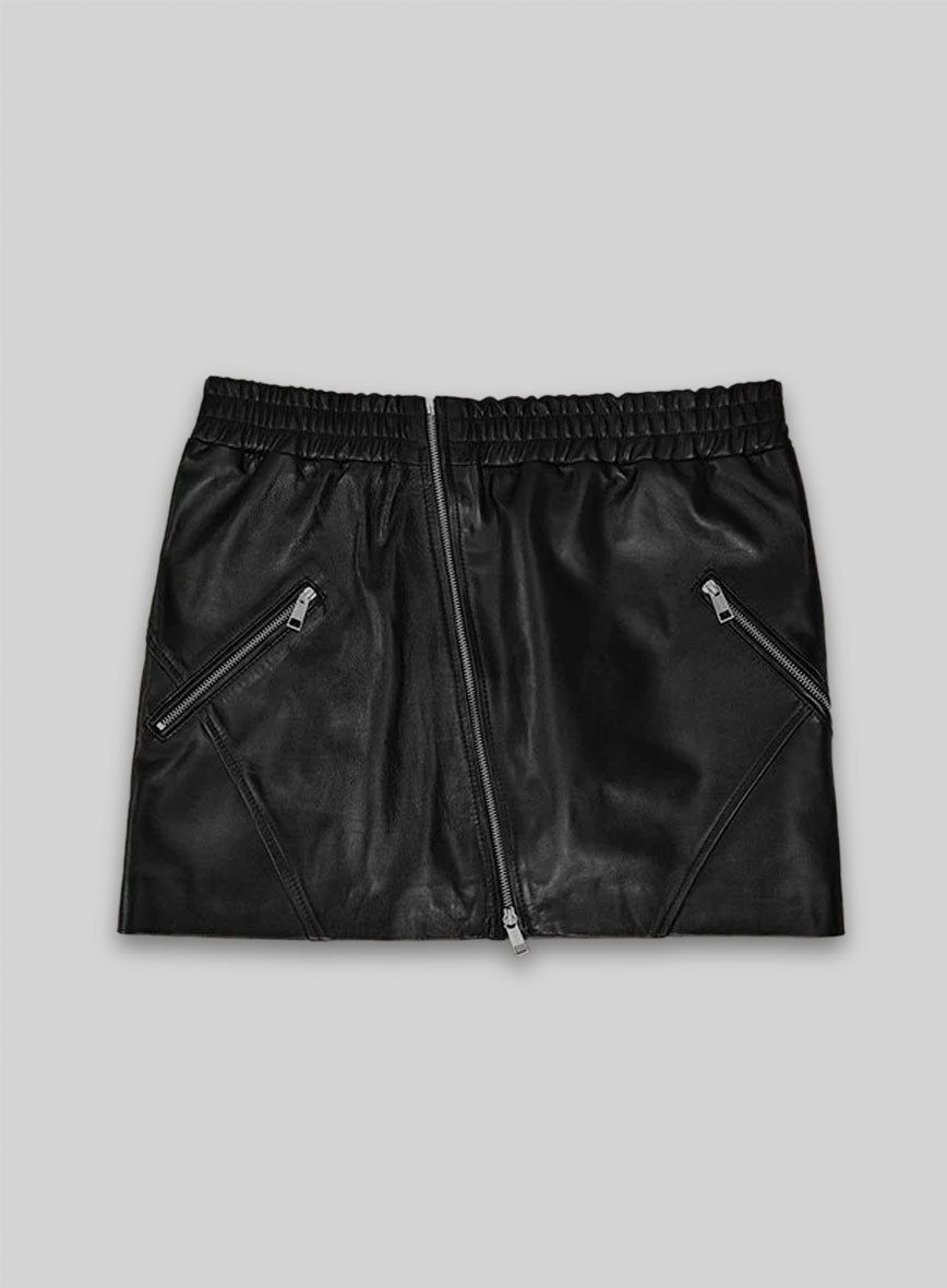 Ursula Corbero Leather Skirt