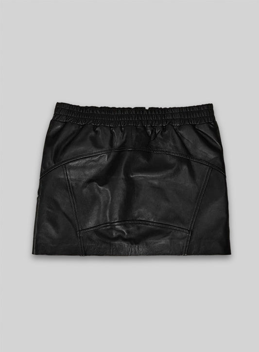 Ursula Corbero Leather Skirt