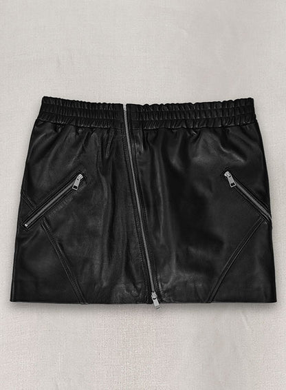 Ursula Corbero Leather Skirt - LeatherCult
