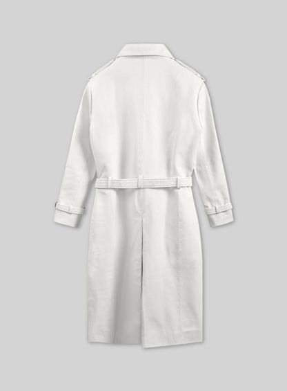 Vanessa Kirby Mission Impossible Fallout Leather Long Coat