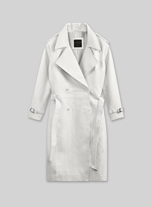 Vanessa Kirby Mission Impossible Fallout Leather Long Coat