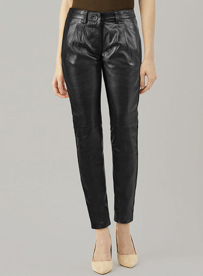 Vanessa Kirby Leather Pants - LeatherCult