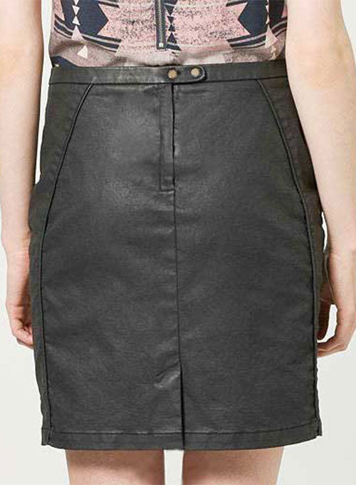 Versus Leather Skirt - # 197 - LeatherCult