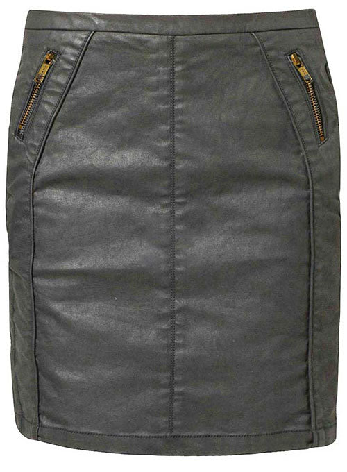 Versus Leather Skirt - # 197 - LeatherCult