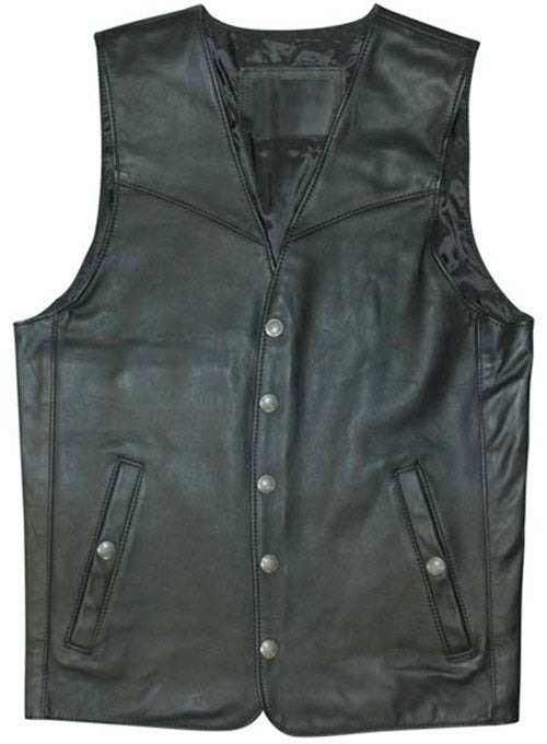 Leather Vest # 303 - LeatherCult