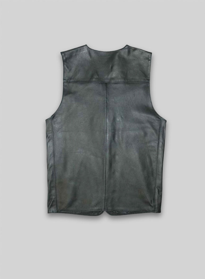 Leather Vest # 303