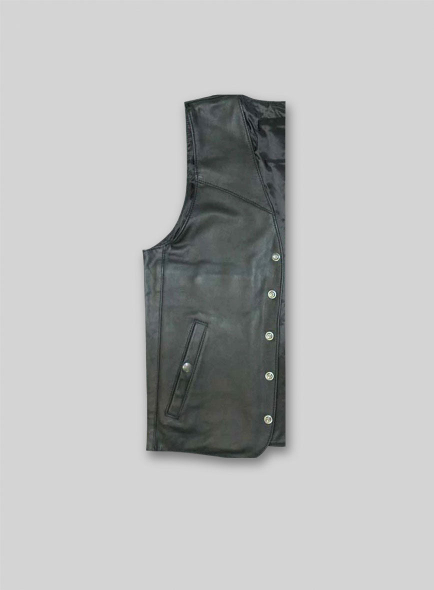 Leather Vest # 303
