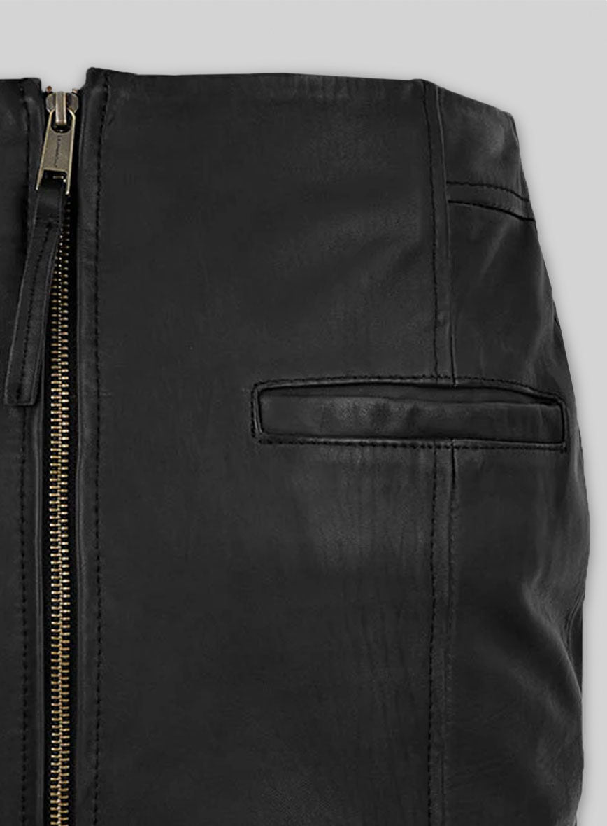Vicious Leather Skirt - # 483
