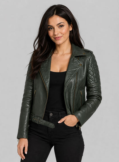 Victoria Justice Leather Jacket