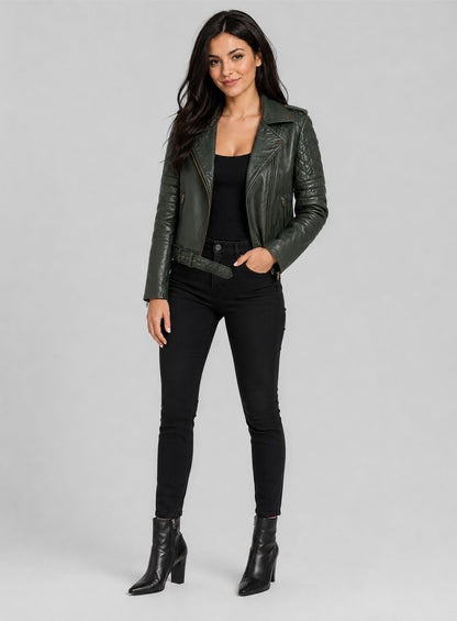 Victoria Justice Leather Jacket