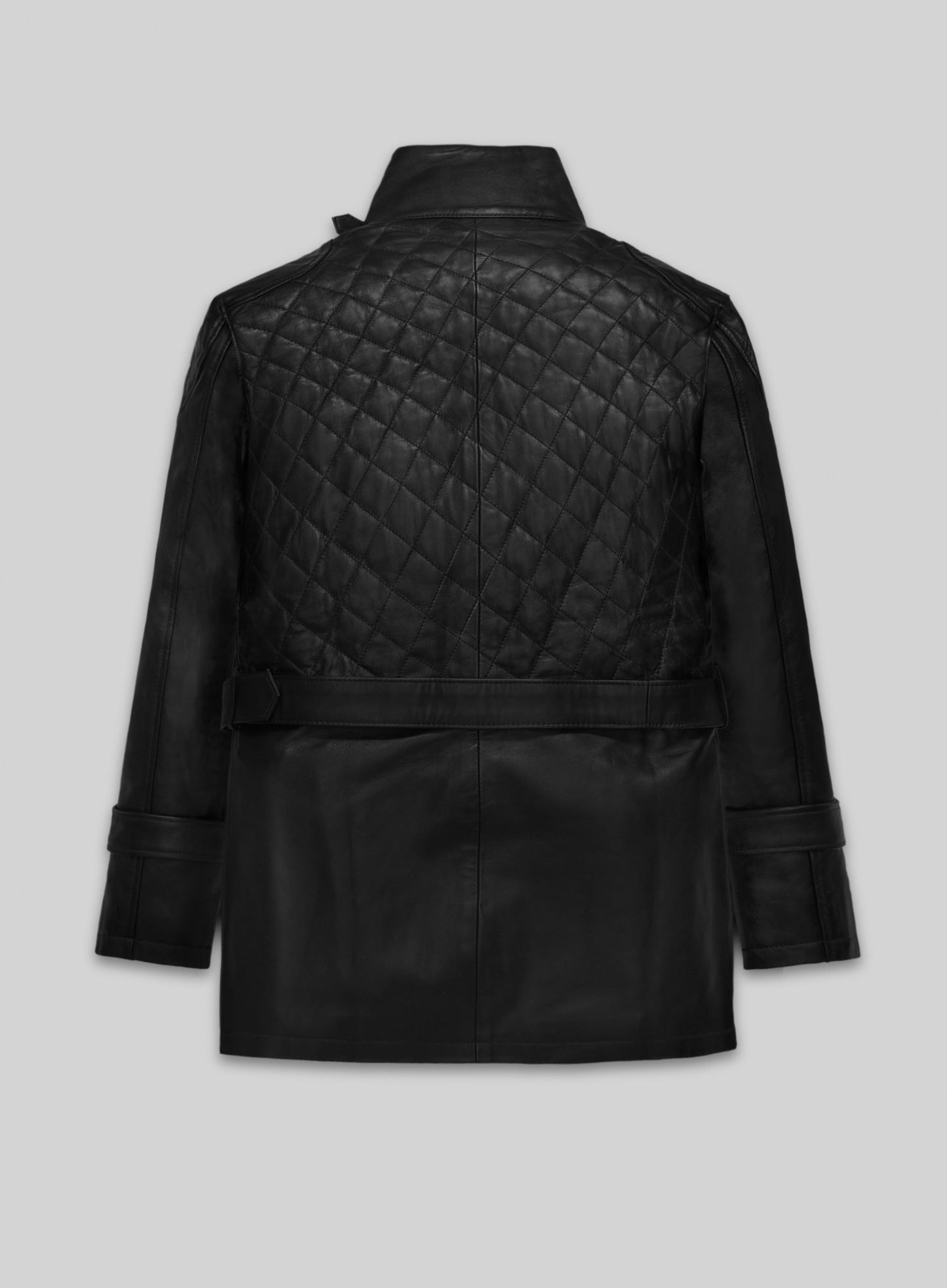 Victoria Beckham Leather Trench Coat