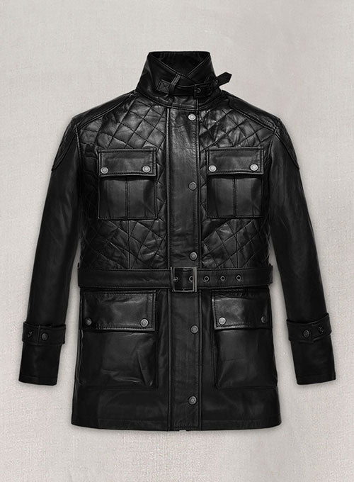Victoria Beckham Leather Trench Coat - LeatherCult