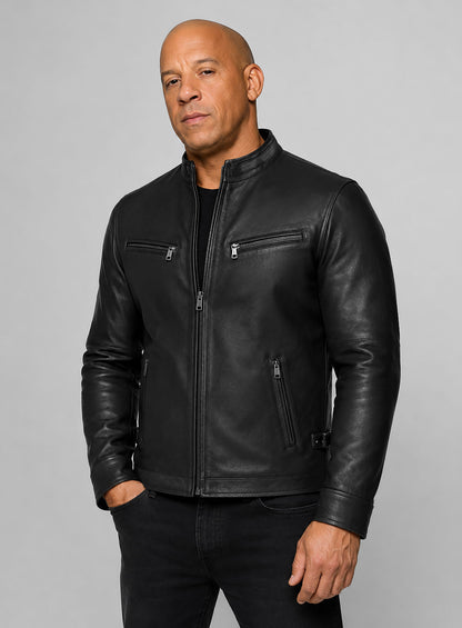 Vin Diesel Fast And Furious 6 Leather Jacket