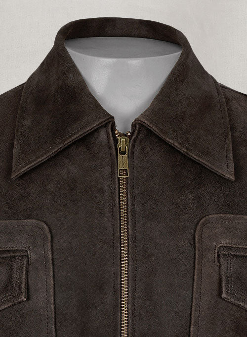Vintage Brown Grain Avengers Steve Rogers Leather Jacket - LeatherCult