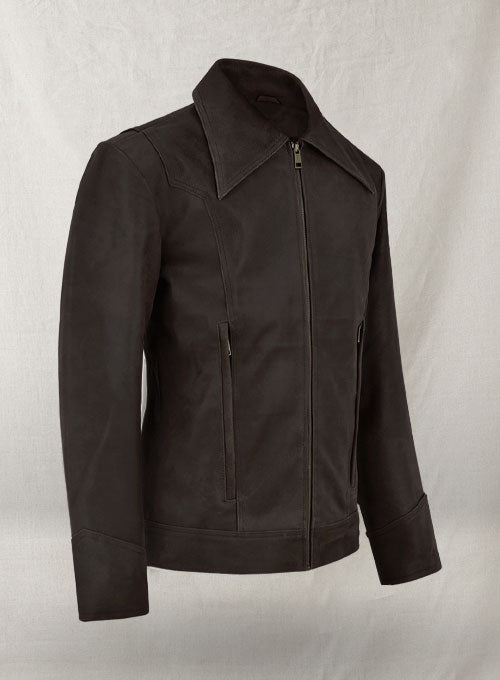 Vintage Brown Grain X Men Days of Future Past Leather Jacket - LeatherCult