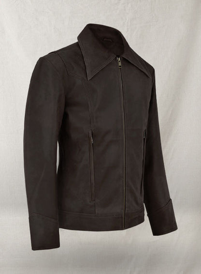 Vintage Brown Grain X Men Days of Future Past Leather Jacket - LeatherCult