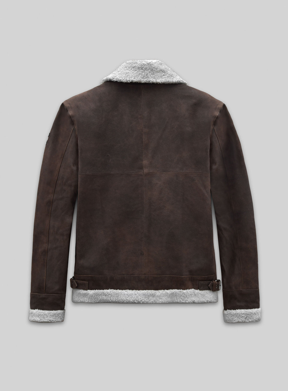 Vintage Brown Aviator Leather Jacket