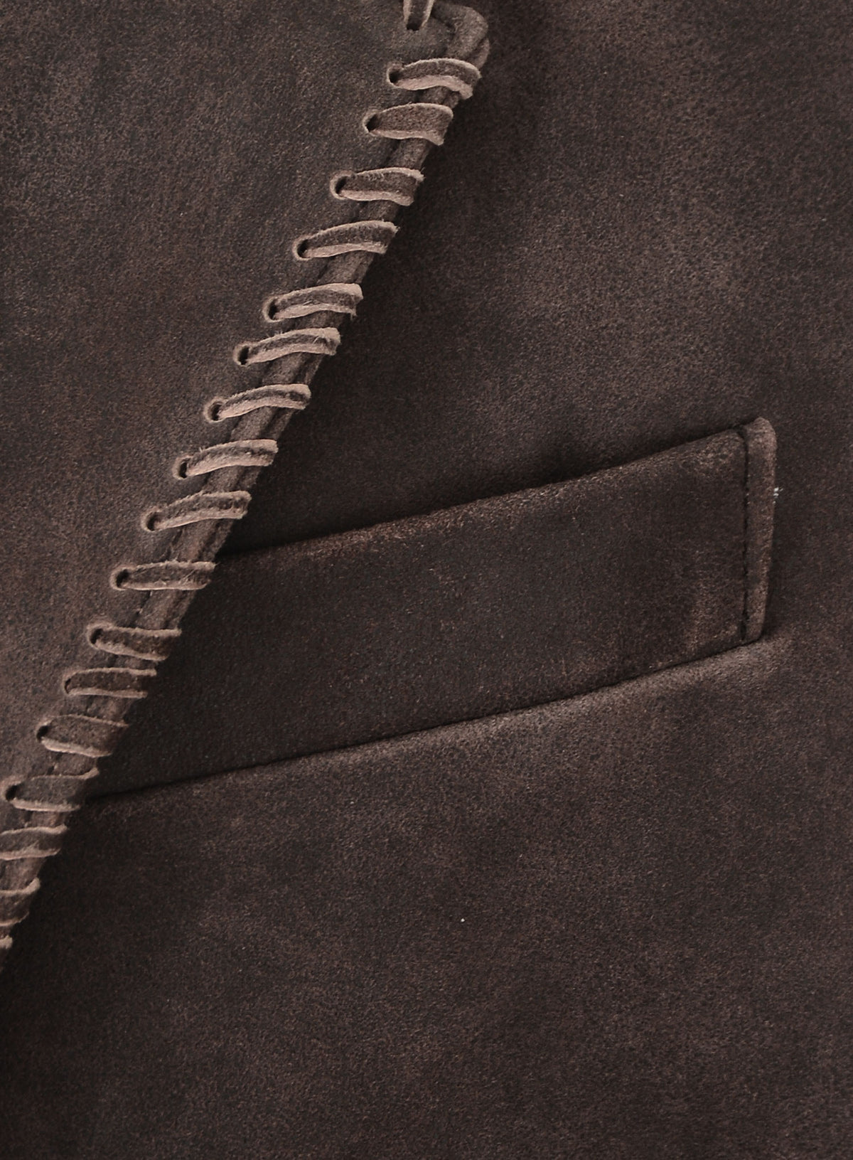 Vintage Brown Grain Medieval Leather Blazer