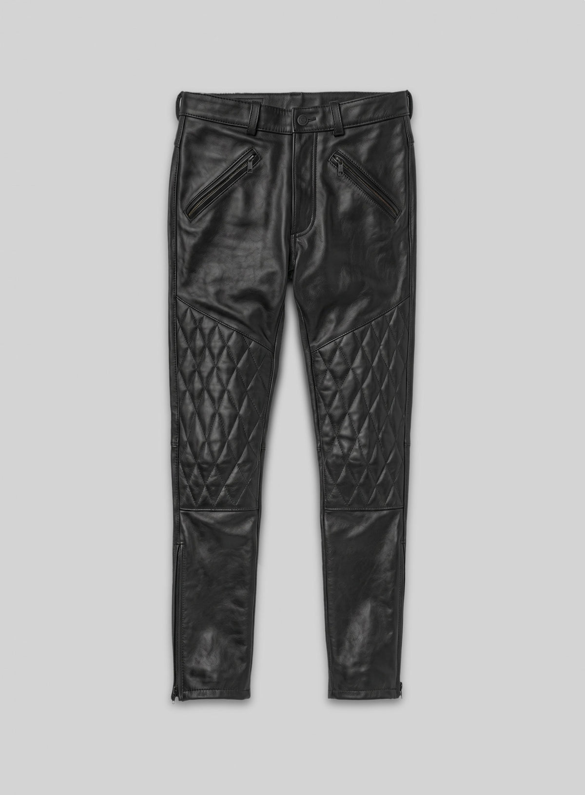 Vintage Sports Rider Leather Pants