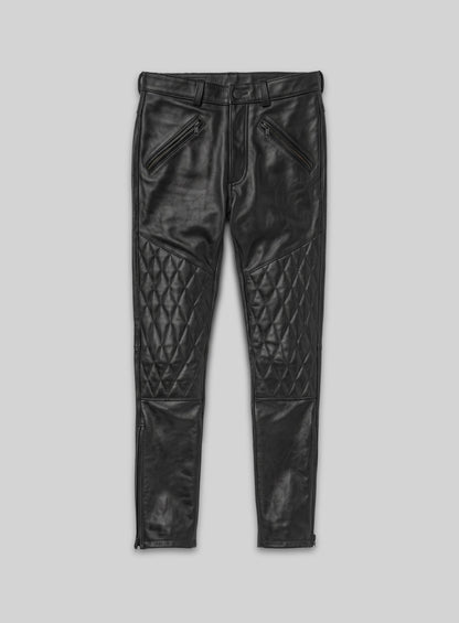 Vintage Sports Rider Leather Pants