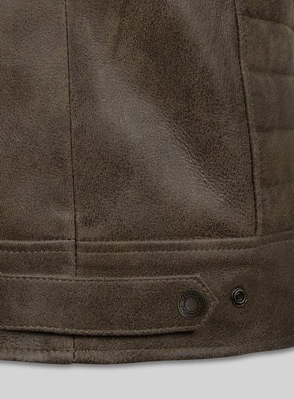 Leather Jacket # 657