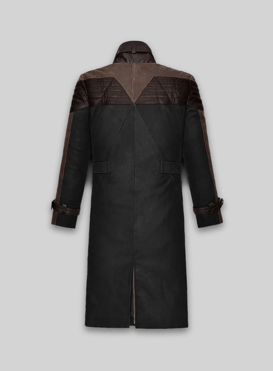 Watch Dogs 3 Legion Aiden Leather Trench Coat
