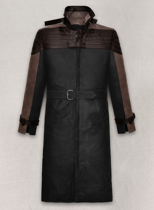 Watch Dogs 3 Legion Aiden Leather Trench Coat - LeatherCult