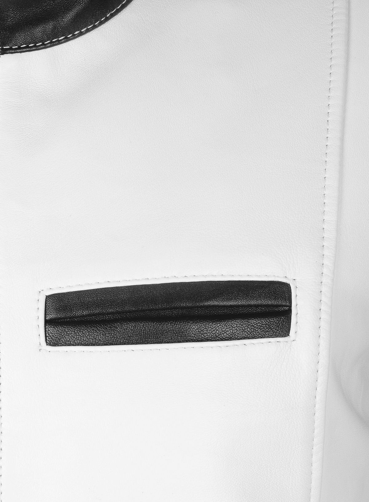 White The Dragon Leather Jacket