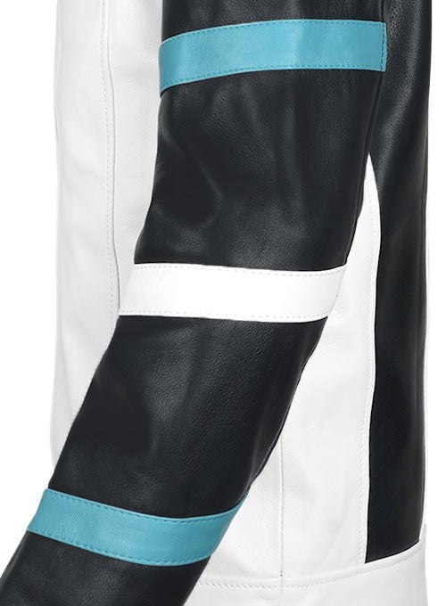 White The Dragon Leather Jacket - LeatherCult