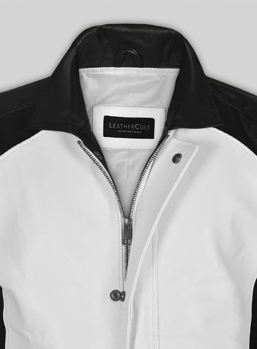 White inFamous Cole MacGrath Leather Jacket