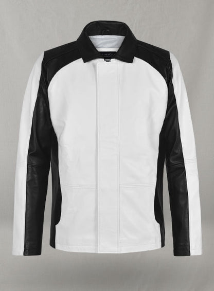 White inFamous Cole MacGrath Leather Jacket - LeatherCult