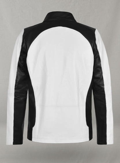 White inFamous Cole MacGrath Leather Jacket - LeatherCult