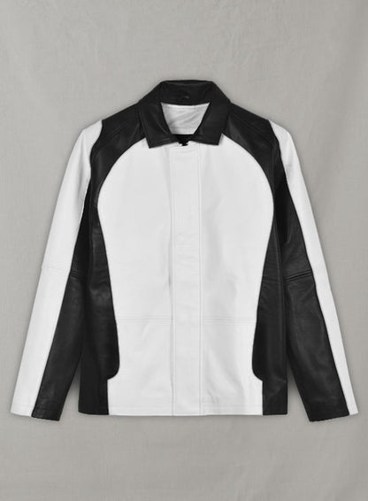 White inFamous Cole MacGrath Leather Jacket - LeatherCult