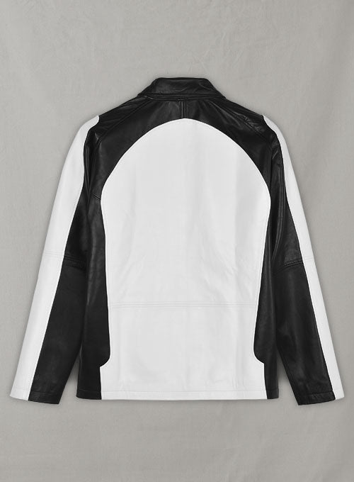 White inFamous Cole MacGrath Leather Jacket - LeatherCult
