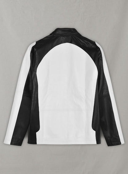 White inFamous Cole MacGrath Leather Jacket - LeatherCult