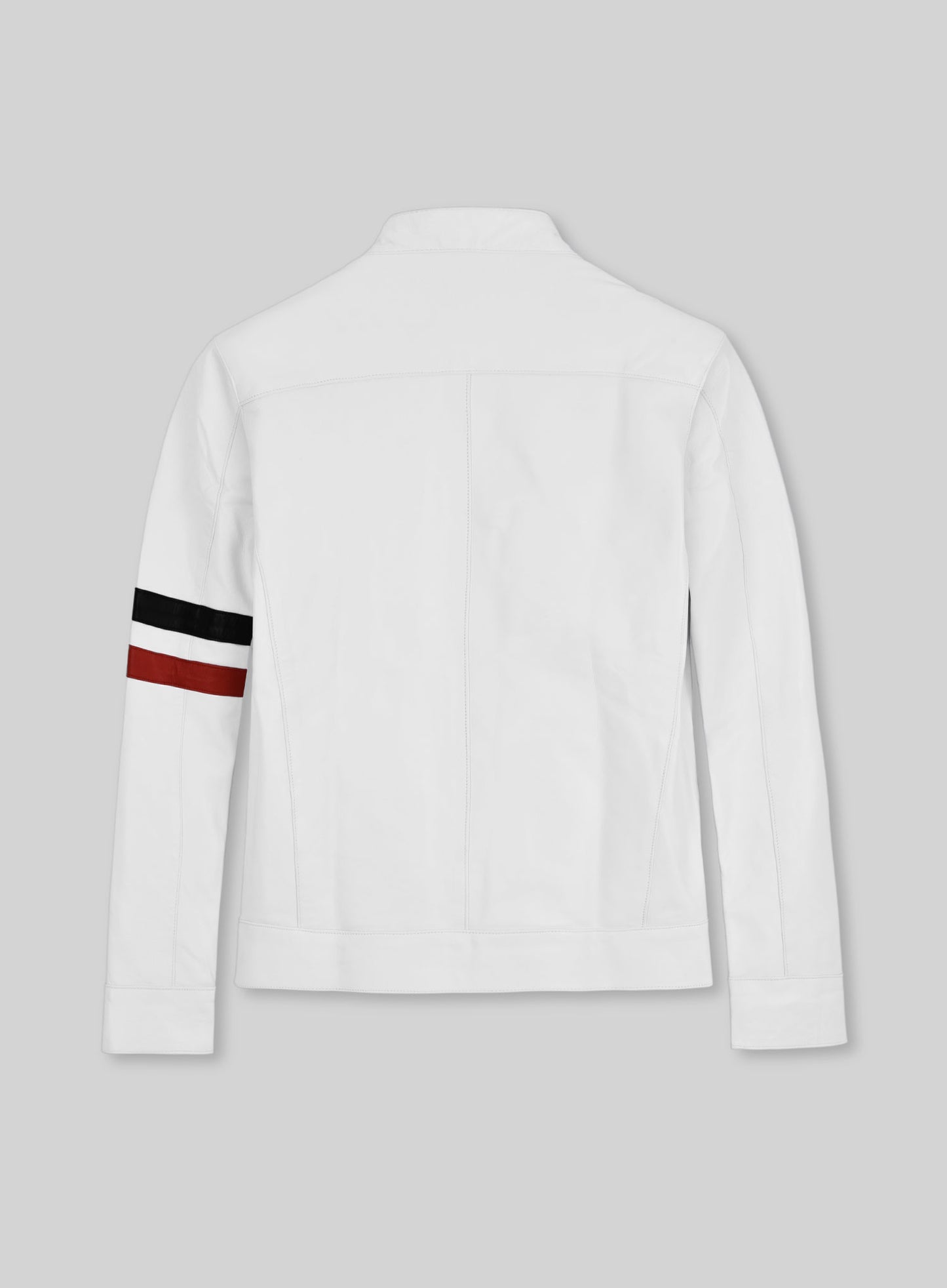 White Leather Jacket #97