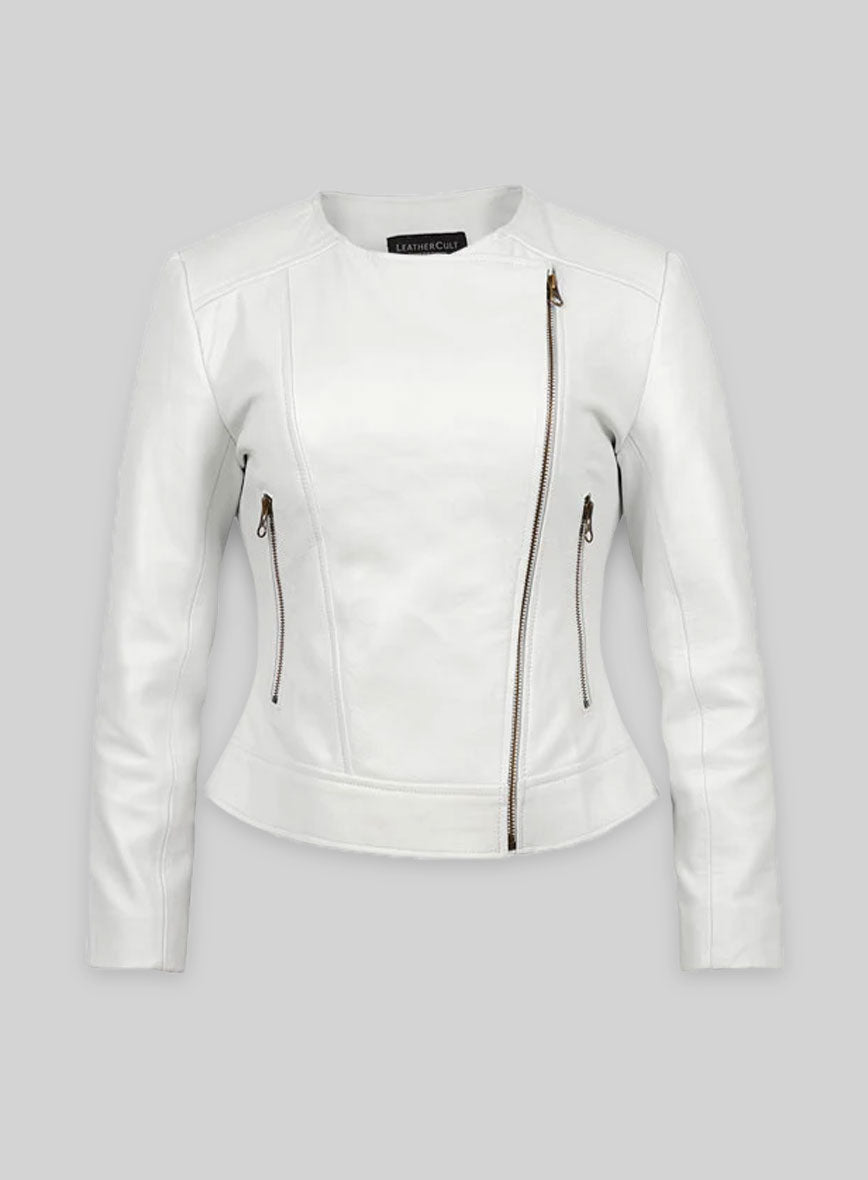 ジャケット・アウター melt the lady leather like jacket White Leather Jacket # 237 – LeatherCult