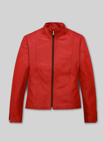 Whitney Houston Leather Jacket
