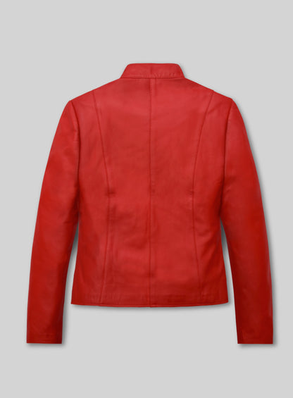 Whitney Houston Leather Jacket