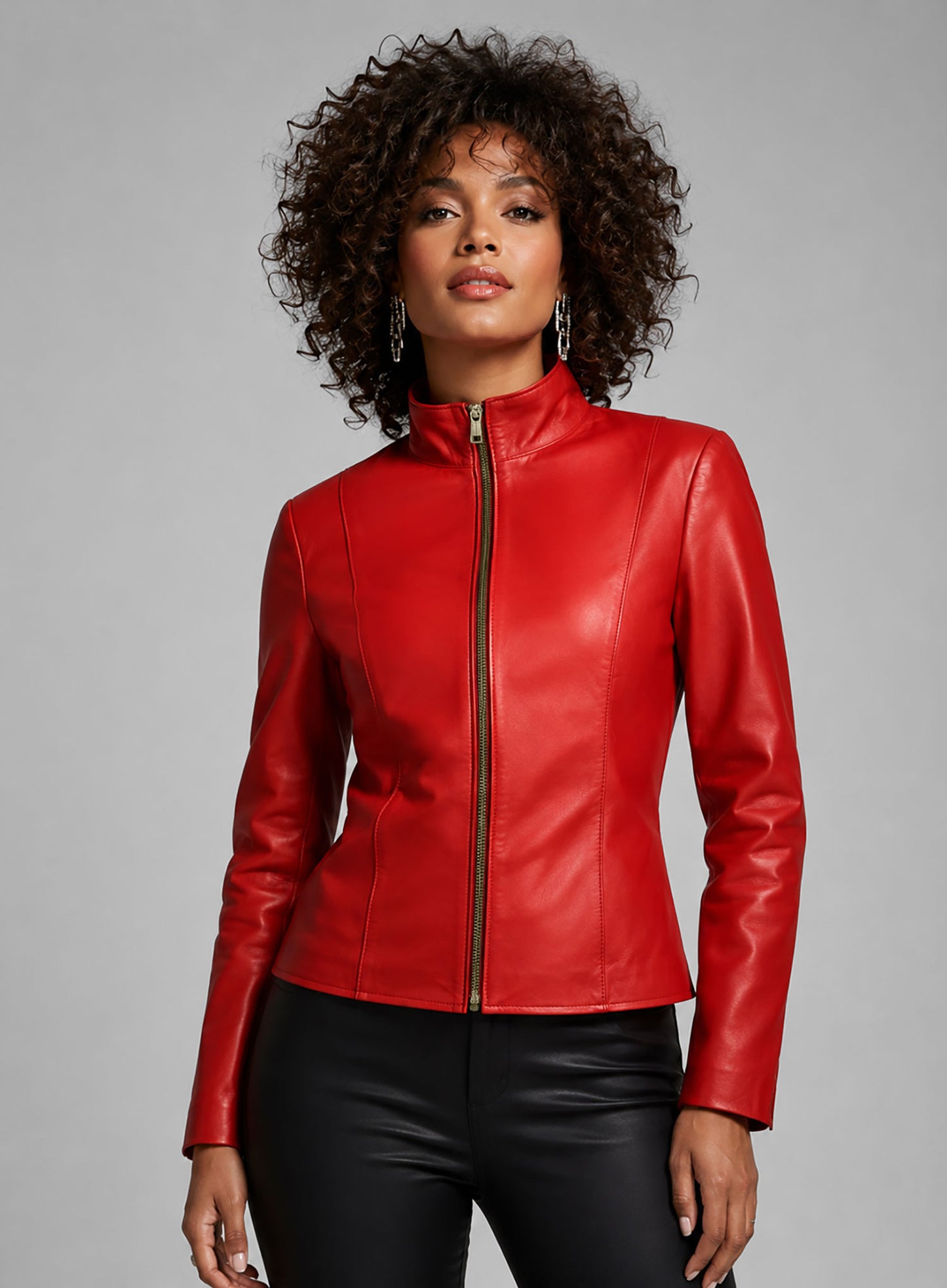 Whitney Houston Leather Jacket