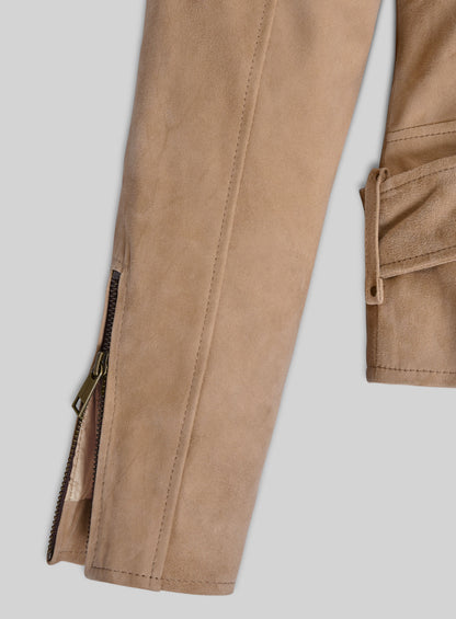 Wiella Biker Suede Leather Jacket