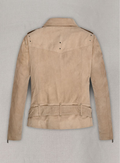 Wiella Biker Suede Leather Jacket - LeatherCult