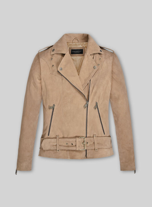 Wiella Biker Suede Leather Jacket