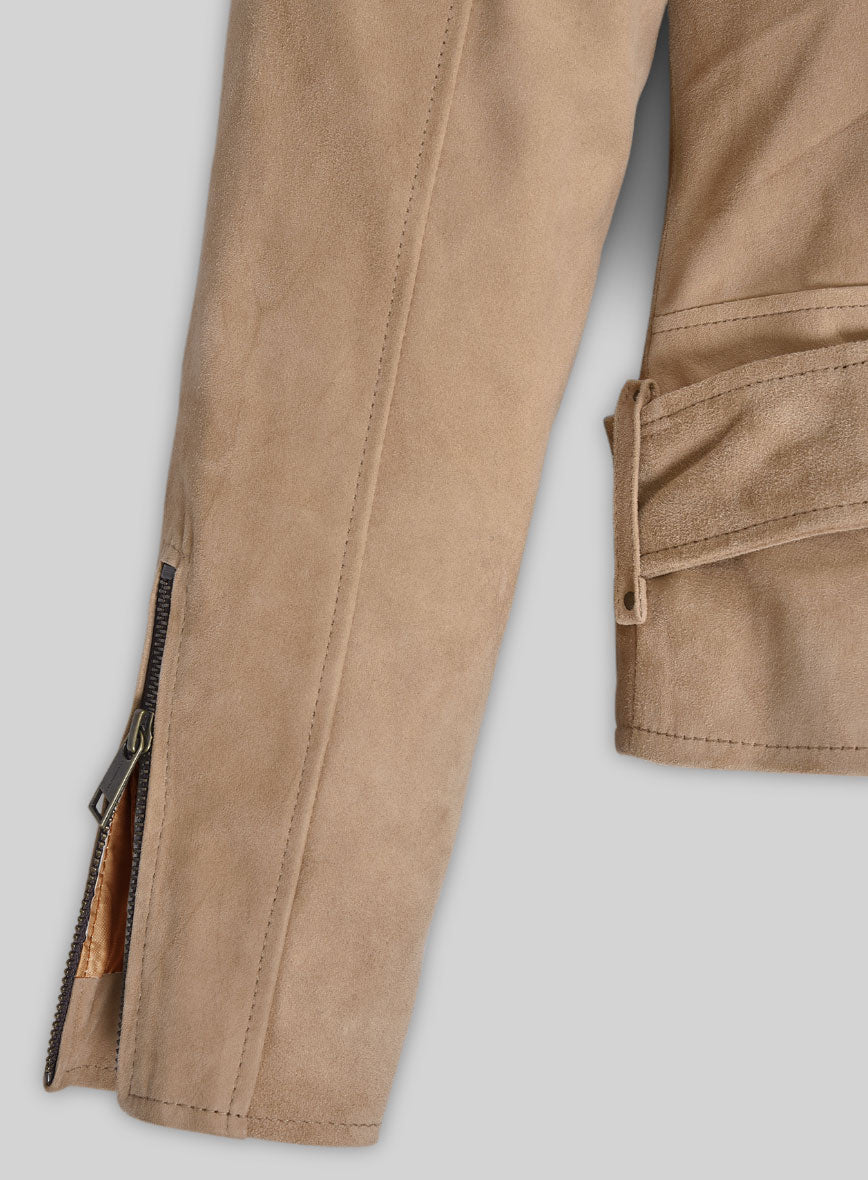 Wiella Biker Suede Leather Jacket